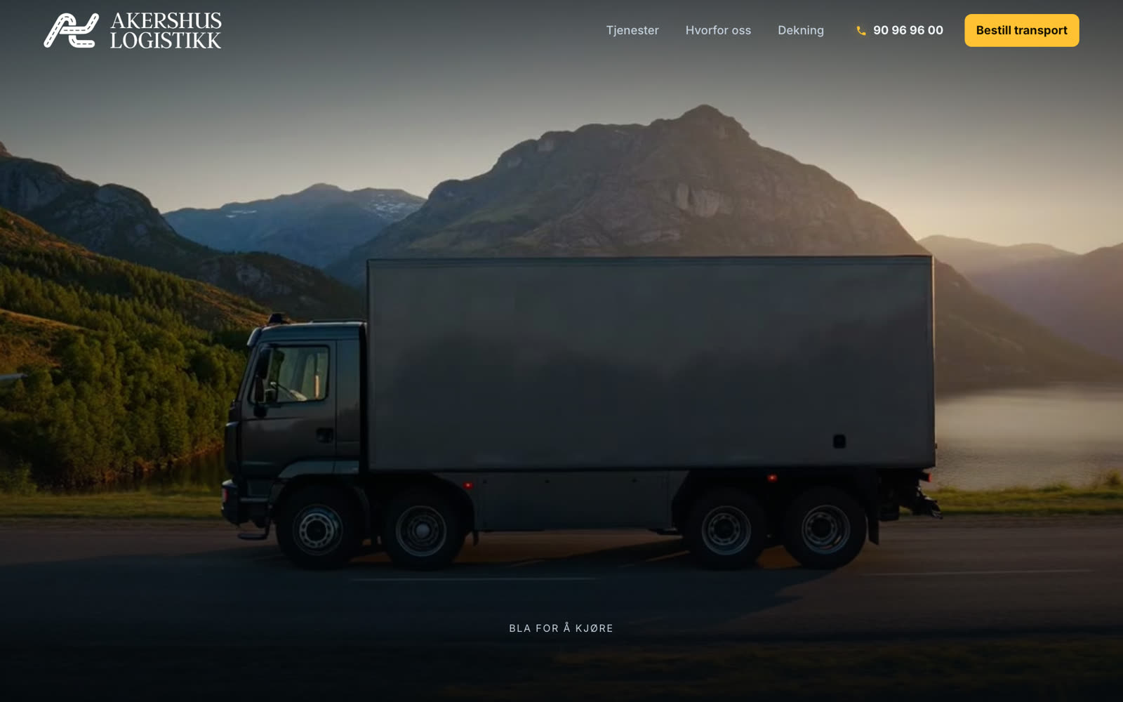 Forsiden til Akershus Logistikk